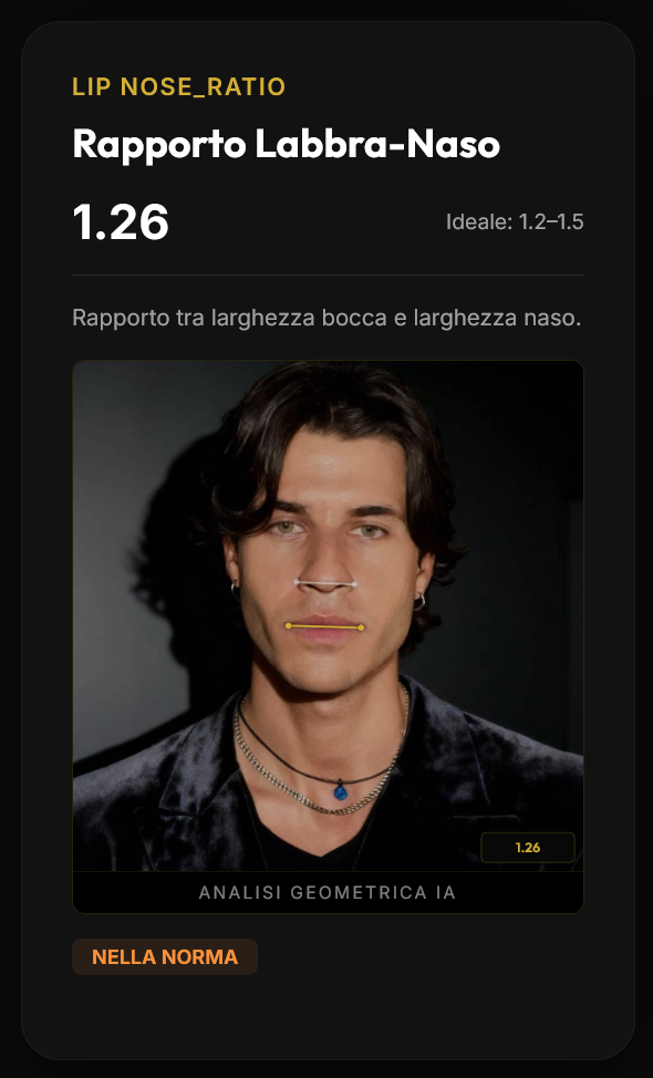 Anteprima report analisi del viso 5